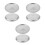6Pcs Silver Pressure Cooker Lid Inner Assembly Sealing Rings 7