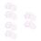 1200Pcs White Hexagon Paper Piecing Templates Durable Quilting Tools 3