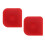 2Pcs Plastic Pot Red Kitchen Pan Cleaning Tool 4