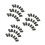 150Pcs Reinforced Stability License Plate Screw Base Clips for Car Use 4
