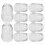 60Pcs Fine Mesh Transparent Tea Filter Strainers for Loose Leaf Tea 2