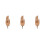 3Pcs Light Brown Poseable Hand Models with Flexible Joints for Art 7