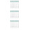 18Pcs Blue Ceramic Handle Small Snacks Forks Flatware for Home 9