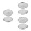 6Pcs Silver Pressure Cooker Lid Inner Assembly Sealing Rings 4