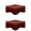 2Pcs Wooden Plant Pot Riser Flowerpot Stand Multi-Use Display Shelf 7