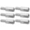 30Pcs Universal Silver Bike Training Wheel Bolts with Washer Set 3