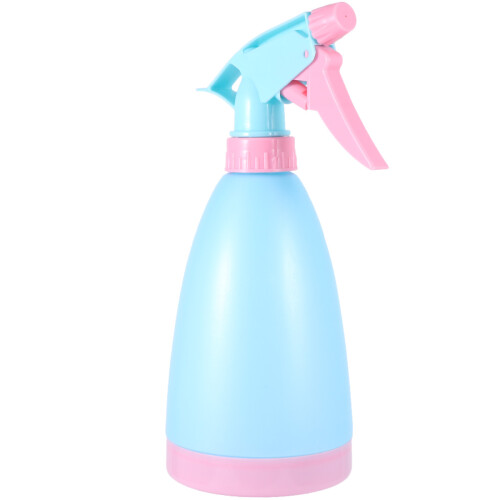 3Pcs Blue Hand Press Plastic Bottles Durable Spray Pump for Daily Use
