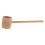 2Pcs Beige Bamboo Ladle Rustic Long Handle Water Scoop 3