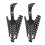 3Pairs PVC Diving Fin Stretcher Adjustable Shoe Widener 2