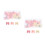 80Pcs Assorted Color Resin Bow Thumbtacks Decorative Office Pins 6