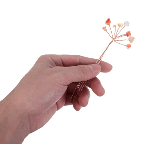 10Pcs DIY Crystal Money Tree Branch Copper Wire for Craft Art Projects 2