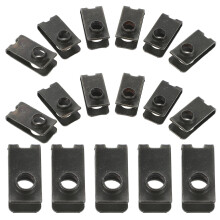 150Pcs Reinforced Stability License Plate Screw Base Clips for Car Use