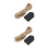 2Sets Kraft Paper Gift Tags Black Writable Hanging Labels for Home Use 7