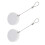 6Pcs Automatic Retractable Steel Safety Cable Lock for Store Displays 3