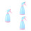 3Pcs Blue Hand Press Plastic Bottles Durable Spray Pump for Daily Use 5