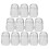 60Pcs Fine Mesh Transparent Tea Filter Strainers for Loose Leaf Tea 3