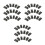 150Pcs Reinforced Stability License Plate Screw Base Clips for Car Use 5