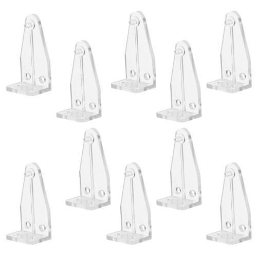 20Pcs Transparent Blind Bracket Replacements for Horizontal Blinds 1