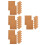 32Pcs Brown Cork Sheets Self-Adhesive for Home Use and Craft Projects 6