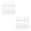 20Pcs Transparent Blind Bracket Replacements for Horizontal Blinds 6