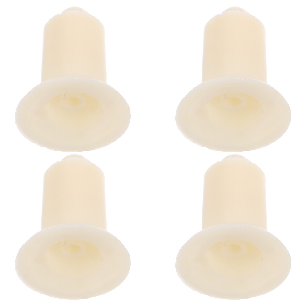 8Pcs Universal Scale Pan Leveler Feet White Plastic For Home Use 3632862277459