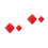 200Pcs Double-Sided Glitter Origami Paper Assorted 9