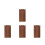4Pcs Wooden Sign Holders Tabletop Menu Display for Restaurants 6