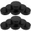 40Pcs Black PU Ice Hockey Pucks Solid Lightweight for Sport Practice 1