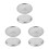 6Pcs Silver Pressure Cooker Lid Inner Assembly Sealing Rings 6