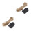 2Sets Kraft Paper Gift Tags Black Writable Hanging Labels for Home Use 3