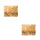 2Pcs Golden Video Shoot Photography Backdrop Durable Cloth 8