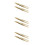 6Pcs Gold Stainless Steel Eyebrow Tweezer Set Multipurpose Lash Tools 9