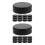 40Pcs Black PU Ice Hockey Pucks Solid Lightweight for Sport Practice 8