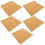 25Pcs Chocolate Cork Bulletin Boards for Home and Office Display 2