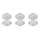 6Pcs Silver Pressure Cooker Lid Inner Assembly Sealing Rings 3