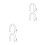 4Pcs Durable Silver Metal Pocket Watch Chain Clip Replacement for Men 6