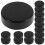 40Pcs Black PU Ice Hockey Pucks Solid Lightweight for Sport Practice 2