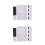 10Pcs White Piano Key Stickers Removable Keyboard Notes for Practice 4