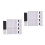 10Pcs White Piano Key Stickers Removable Keyboard Notes for Practice 3