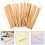 24Pcs Light Brown Bamboo Tubes for Bees Nesting Hollow Reeds 9