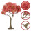 5Pcs Multi Color Model Trees Ideal for Railway and Diorama Scenes 8