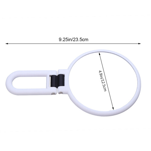 2Pcs 15X Magnification LED Makeup Mirror White for Bathroom Vanity 1
