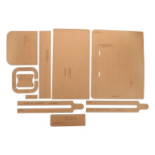 4Sets Precision Kraft Paper DIY Templates for Handmade Bags