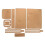 4Sets Precision Kraft Paper DIY Templates for Handmade Bags 1