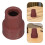 16Pcs Hiking Pole Replacement Rubber Tips Brown Walking Stick Ends 8