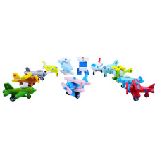 24Pcs Premium Wooden Children Plane Toy Bright Color Learning Toy
