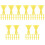 80Pcs Plastic Drywall Corner Trowel Yellow 90 Degree Angle Wall Tool 4