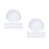 40Pcs Lightweight Clear Plastic Baseball Hat Support Insert for Caps 7
