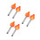 6Pcs PVC Inflatable Party Torch Assorted Color Prop Toy 6