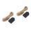 2Sets Kraft Paper Gift Tags Black Writable Hanging Labels for Home Use 8